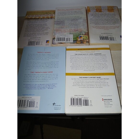 Lot of 5 Paperback Books by Debbie Macomber Romance 4 Are Blossom Street Series - Picture 13 of 13